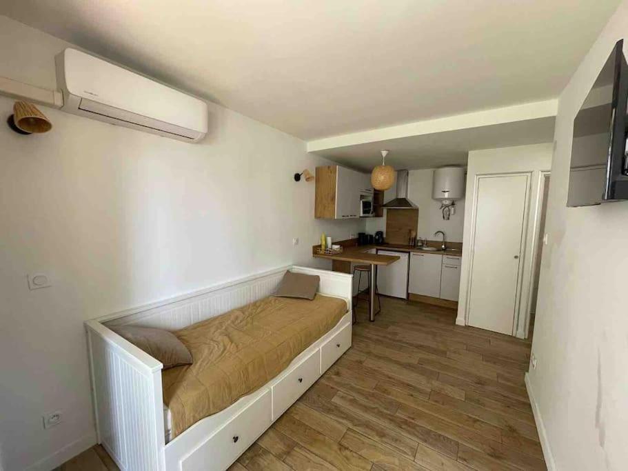 Charmant Studio Climatise A 50 M De La Plage Leilighet Argelès-sur-Mer Eksteriør bilde